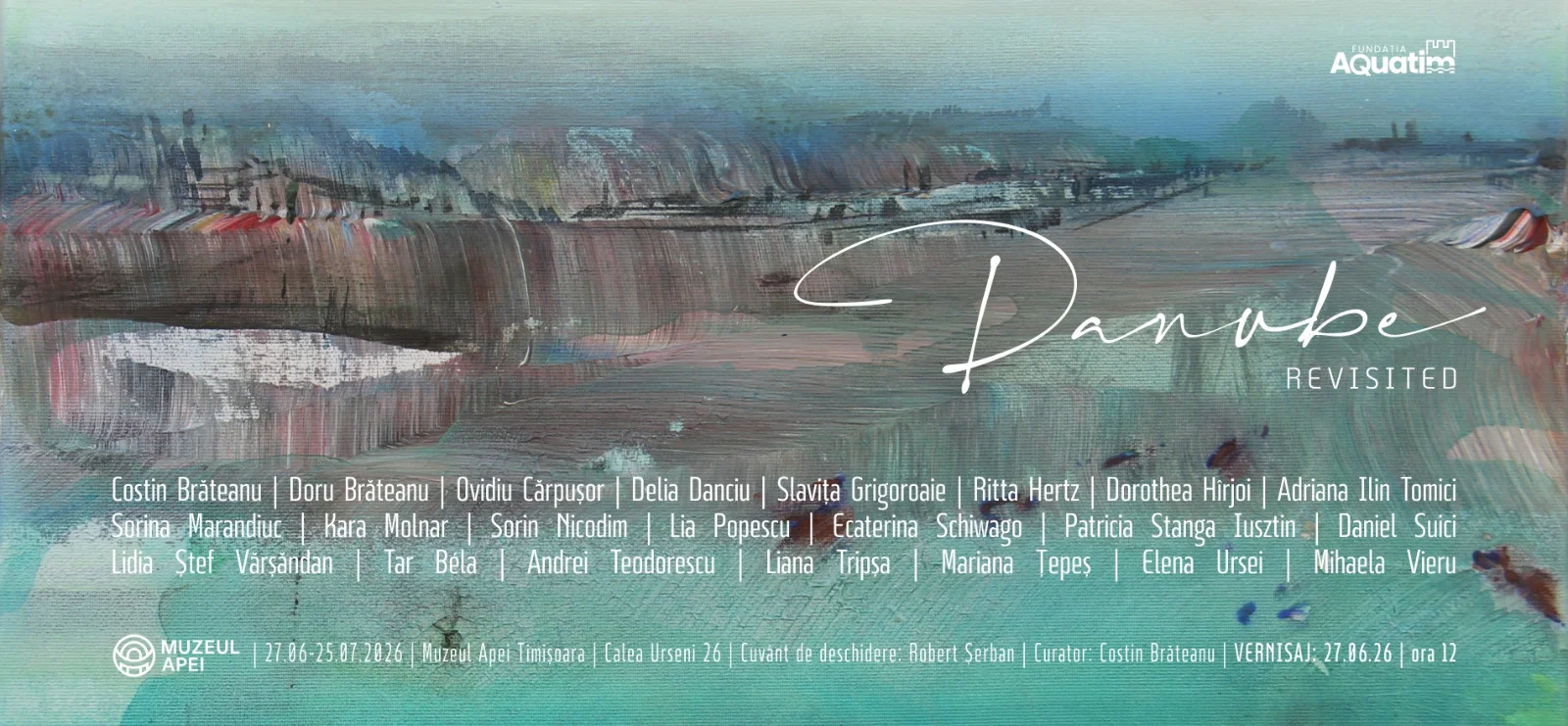 Expoziția „Danube Revisited" deschide la Muzeul Apei din Timișoara
