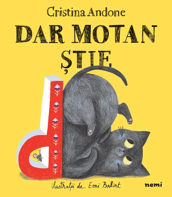 „Dar Motan știe", o carte despre alfabetizare cu un pisoi de librărie